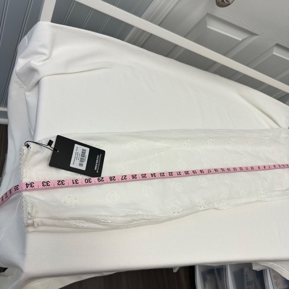 THATSSOFETCH NWT White Eyelet Midi Skirt S:6 Cottagecore / Fairycore Aesthetic - Picture 8 of 8